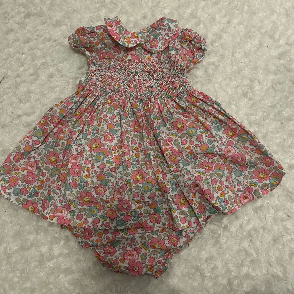 Smocked Baby Dress